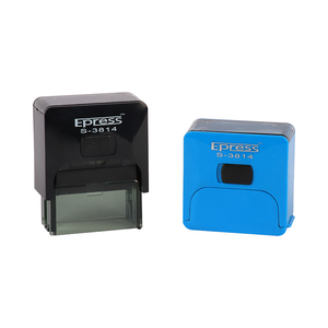Tampons en caoutchouc à auto-encre express personnalisés 38*14mm Machine de fabrication de timbres rectangulaires Machine automatique de bureau à timbres en plastique avec <span class=keywords><strong>tampon</strong></span> - Product Image 5
