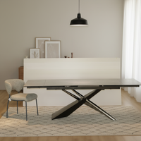 Chaises de salle à manger en tissu écologiques minimalistes modernes nordiques, revêtement en lin, dossier, pieds en métal, maison, bureau, entrepôt, parc