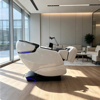 Fauteuil de massage corporel 3D à gravité zéro avec commande vocale IA, fauteuil inclinable de luxe haut de gamme pour centres de bien-être [Vente en gros]