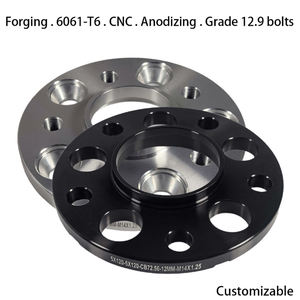 맞춤형 판금 휠, 플랜지, 자동차 확장 어댑터 알루미늄 합금 5홀 토크 5x120, 개조 단조 가스켓 - Product Image 1