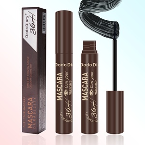 DoDiary Cross-Border Maquillaje Venta al por mayor TK TEMU Negro para Mascara Explosion Mineral Liquid Roll-Up Grueso Impermeable para Mascara - Product Image 1