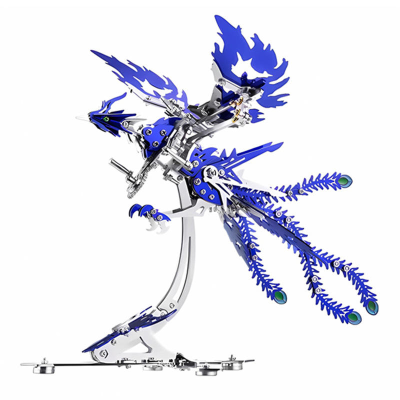 Mechanical phoenix-blue