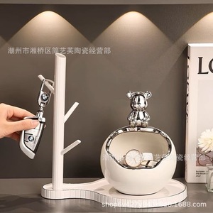 Key Storage Organizer Desktop Holder For Keys And <b>Small</b> Items Living Room Bedroom Decor Housewarming Gift - Product Image 4