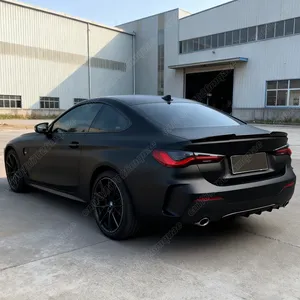 StarNav Pour Série 4 G22 430i G82 M4 2021 2022 2023 2024 Aileron arrière de voiture style PSM, plaque de spoiler, décoration d'aile fixe - Product Image 3