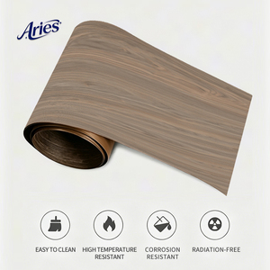 Contrachapado Recubierto de Melamina Color Gris Claro Nogal 1220x2440mm Grado ENF Panel de Pared para Decoración del Hogar Contrachapado de Arce Canadiense para Construcción - Product Image 4