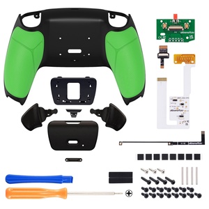 ชุดอุปกรณ์เสริมปุ่มหลัง 2 ปุ่ม EXtremeRate Rubberized Green Grip RISE V3 Remap Kit สำหรับจอย PS5 รุ่น BDM-030/040/050 - Product Image 2