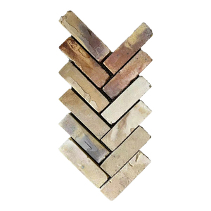 Bất Mỏng Tấm Gạch Lưới Ủng Hộ Veneer Đỏ Gạch Đất Sét Cho Tường Trang Trí - Product Image 2