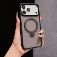 Nouvelle coque de luxe antichoc magnétique en TPU+PC avec support rotatif à 360° et anneau magnétique pour HONOR 600, idéale pour usage professionnel
