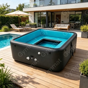 <span class=keywords><strong>Piscine</strong></span> <span class=keywords><strong>gonflable</strong></span> EJIA Drop Stitch de qualité commerciale avec parois rigides, pompe, siège, portable, pliable, pour usage familial dans la cour. - Product Image 4