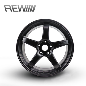 Jantes de course ROC Wholesale GT 15 16 17 <span class=keywords><strong>18</strong></span> pouces en alliage, 5 branches, style JDM, entraxes 4x100 5x100 5x114.3, à déport profond - Product Image 2