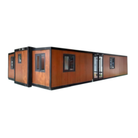Grande maison conteneur préfabriquée mobile et extensible de 40 pieds sur 20 pieds, moderne, avec 2, 3, 4 ou 5 chambres, structure en acier préfabriquée, maison portable