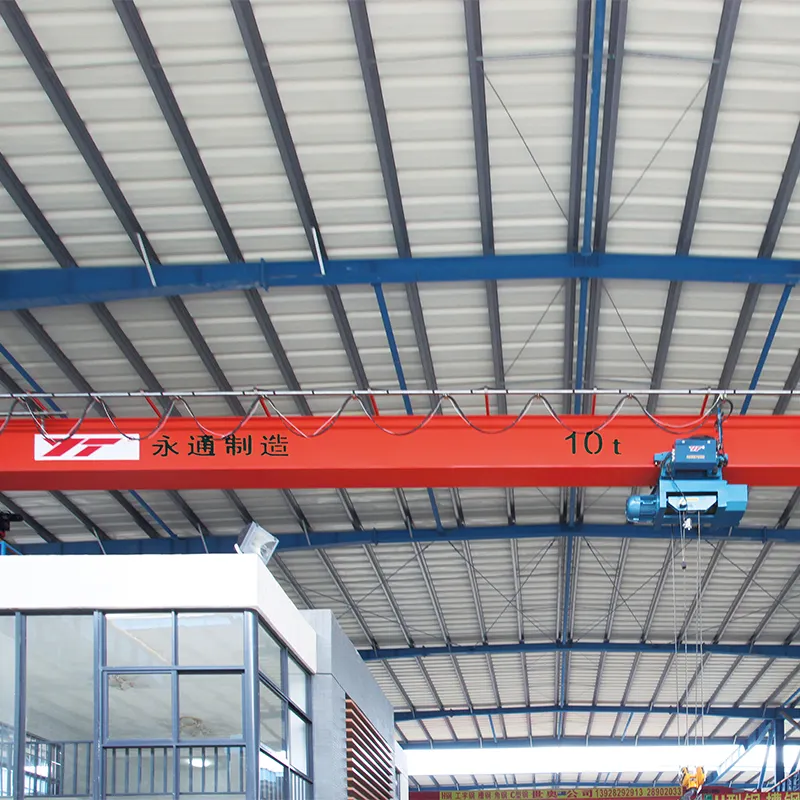 Oem Service ectric single beam crane 10 Ton European Workshop Girder Bridge Crane