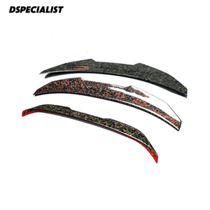 Personalizzare con fiocco in oro forgiato in fibra di carbonio G8X M2 M3 M4 Spoiler posteriore per BMW 2 3 serie 4 G87 G42 G80 G82 G22 G20 G28 - Product Image 1