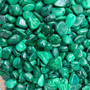 Bán buôn Chất lượng cao tự nhiên đánh bóng màu xanh lá cây Malachite số lượng lớn giảm đá để chữa bệnh trang trí nội thất - Product Image 5