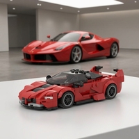 Set de Construcción de Coche de Carreras, Bloques de Construcción de Superauto, Juguete de Construcción en Stock, Venta Caliente