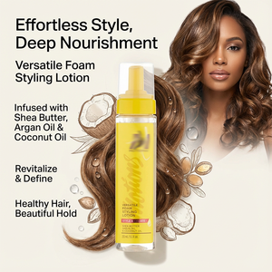 High Quality Custom Label Strong Hold Hypoallergenic Anti Frizz Hair <b>Mousse</b> Styling Foam <b>for</b> Hair <b>Braiding</b> & Styling - Product Image 1
