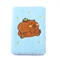 Portable Journal Exercices Livres Dessin Animé Mignon Capybara En Peluche Relié Cahier Promotionnel Papeterie Fournitures Scolaires Pour Enfants