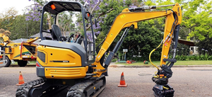 Nouvelle mini-excavatrice XE27U de 2,7 tonnes à balayage zéro, compacte et adaptable au transport sur remorque - Product Image 4