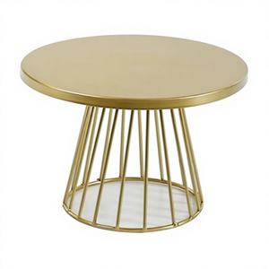 Soporte para Pastel de Alambre de Hierro Simple, Ecológico, Hecho a Mano, Fácil de Limpiar, Estante de Exhibición para Mesa, Plato para Postres de Té de la Tarde, Buffet, Boda - Product Image 1