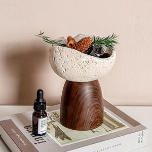 Hot-selling <b>Coconut</b> Wax Fireless Aromatherapy Art <b>Candle</b> Dessert Fragrance Handmade Porcelain Jar for Living Room Bedroom Niche - Product Image 4