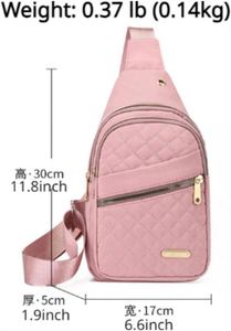 Bolsas de Pecho Personalizadas Acolchadas, Modernas y Sencillas, Bolsas de Hombro, Riñoneras, Bolsas Deportivas, Bolsas Cruzadas para Mujer - Product Image 2