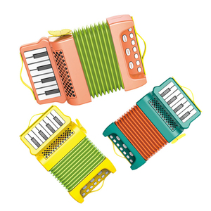Giáo Dục Mới nhất điện tử gấp unisex đàn piano bàn phím đồ chơi accordion nhạc cụ thiết lập với âm nhạc cho trẻ em tại Trung Quốc - Product Image 1