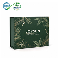 Boîte de luxe avec logo personnalisé, fermeture magnétique, boîte en carton rigide, emballage magnétique pour les soins personnels