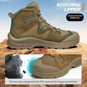 Botas Tácticas Impermeables de Nailon Cordura 500D para Exteriores, Botas Tácticas de Desierto, Botas Tácticas de Caza - Product Image 5