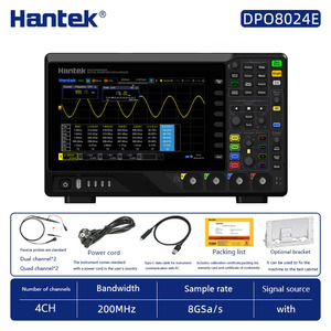 Osciloscopio Digital Hantek DPO8024E, Ancho de Banda de 200MHz, Profundidad de Memoria de 2Gpts, Frecuencia de Muestreo de 8GSa/s - Product Image 1