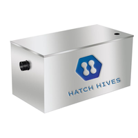 Grand filtre extérieur pour bassin en acier inoxydable 304 avec chambre à sédiments pour poissons koï, filtration 6 étapes et clarificateur UV