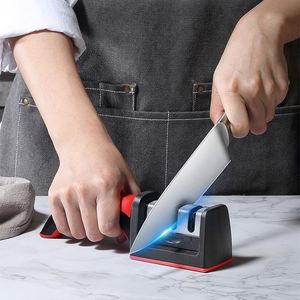 Affûteur de couteaux de cuisine personnalisé à prix d'usine avec 3 étapes de finition diamantée pour restaurer et polir les lames - Product Image 5
