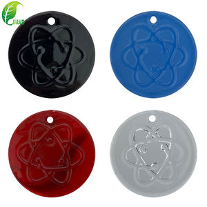 Aksesori baru liontin energi Bio glasir, mendukung liontin energi kuantum bermotif sesuai pesanan OEM - Product Image 2