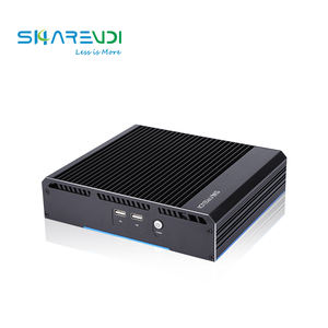 Sharevdi PC <span class=keywords><strong>DDR3</strong></span> Core i3 i5 i7 Celeron J4125 PC VGA HD-MI supporto 4K Dual Display Win11 Linux fanless pc mini industrial - Product Image 2