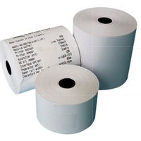 Gulungan Kertas Thermal 80x80mm dan 57x40mm dari Pulp Kayu Virgin untuk Mesin Kasir POS