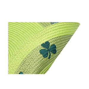 Factory Direct Wholesale Handmade Woven PP Mug Mat Insulated Eco-Friendly Kitchen Placemat 4-Piece Set American Modern EM15 Eco- - Product Image 2
