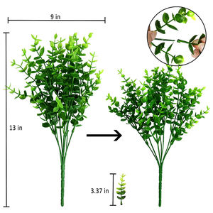 Arbusto de plástico para hierba, aleros decorativos - Product Image 3