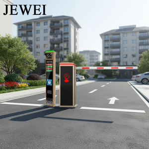 Dahili Plaka Tanıma Kamerası ve Trafik Işığı Göstergeli Elektrikli Bariyer - Product Image 1