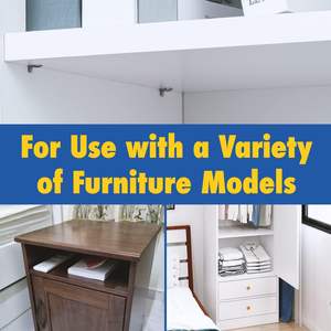 Reemplazo de clavijas de estante de metal de 3mm para <span class=keywords><strong>Ikea</strong></span> Billy Shelf Pins (Parte #131372) Billy Bookshelf Pins - Product Image 6