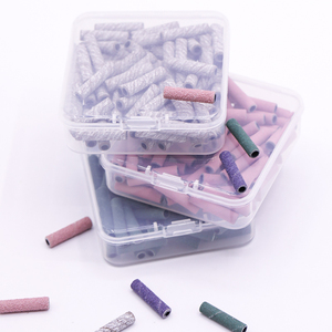 Fasce Abrasive per Unghie in Ossido di Alluminio 3mm Colore Personalizzato Grana Media 180/240/400 Rimozione Calli Lucidatura Punte per Trapano <span class=keywords><strong>Manicure</strong></span> <span class=keywords><strong>Pedicure</strong></span> - Product Image 5