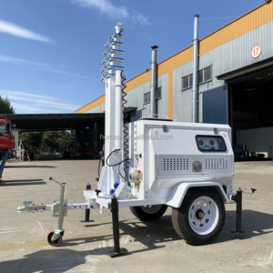 Mới đến cao cấp 4lt4000x dẫn điện thoại di động lũ tháp DIESEL ánh sáng tháp di động máy phát điện xây dựng trang web với Đèn tháp - Product Image 2