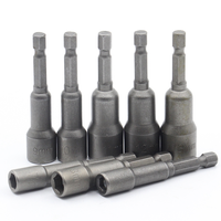 Kit de pilote à écrou magnétique pour perçage, douille hexagonale métrique, tige hexagonale de 8.3 pouces, longueur adaptateur de mèche 42 65MM, 1/4 15 16 17 18 19 20 21 MM