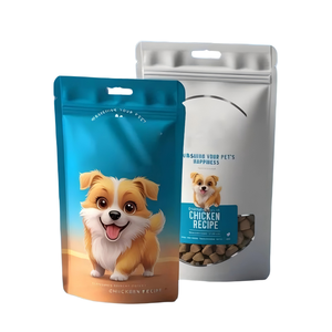 <span class=keywords><strong>Sac</strong></span> d'emballage personnalisé pour aliments pour animaux de compagnie, thermoscellable, à fond carré, résistant à l'humidité, <span class=keywords><strong>autoportant</strong></span>, avec fermeture éclair - Product Image 3