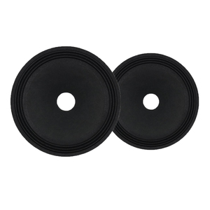 Cono de Altavoz Redondo de 6.5 Pulgadas OEM ODM Pro Audio con Borde de Tela, Cono de Papel Prensado o Sin Prensar - Product Image 1