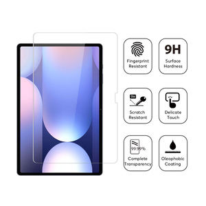 Protector de Pantalla de Vidrio Templado HD 2.5D 9H OEM para Samsung TAB S10+ FE, Sin Burbujas, 12.4 Pulgadas, Antihuellas - Product Image 2