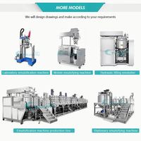 Machine à émulsionner sous vide, mélangeur de shampoing, de savon liquide, de cire dépilatoire, de lotion, de crème cosmétique