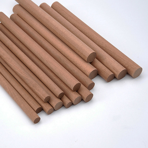 Sepele Holz Rundstäbe, DIY Holzmaterialien, Bastelmaterialien, Runde Holzstreifen - Product Image 3