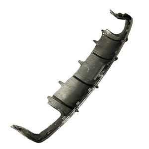 Becquet de lèvre de diffuseur arrière en Fiber de carbone de vente directe de facteur pour Audi C7.5 A6 <span class=keywords><strong>Sline</strong></span> S6 2016-2018 K Style garde de pare-chocs de voiture - Product Image 4