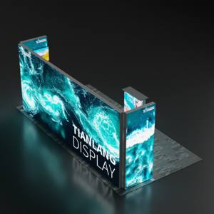 Cabina publicitaria 2x3 m SEG Fabric LED 6500 K Feria de doble cara - Product Image 6