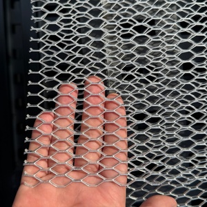 Grille métallique extensible en aluminium résistant à la corrosion, motif losanges, pour décoration automobile, bureaux, plafonds et suspensions domestiques - Product Image 3
