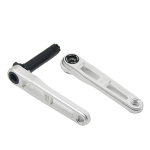 SeeMore Ensemble de manivelle de vélo pliant en alliage d'aluminium léger pour axe de 24 mm, route et gravel, avec pignon à 3 dents - Product Image 1